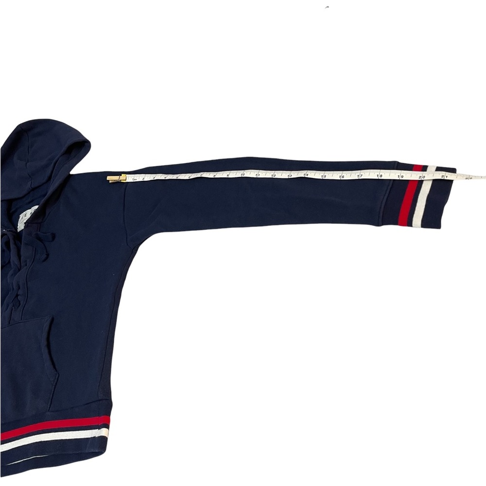 Aeropostale Long Sleeve Navy Blue Sweater Hoodie Size S - Picture 8 of 10